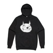 Nik's Cat - Unisex Stencil Boutique Hoody by 'As Colour ' 