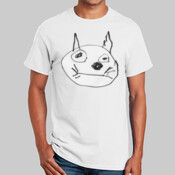 Nik's Cat - Men's 'Gildan' Slim T-Shirt